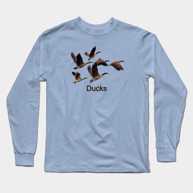 Duck Duck Goose Long Sleeve T-Shirt by jmahood